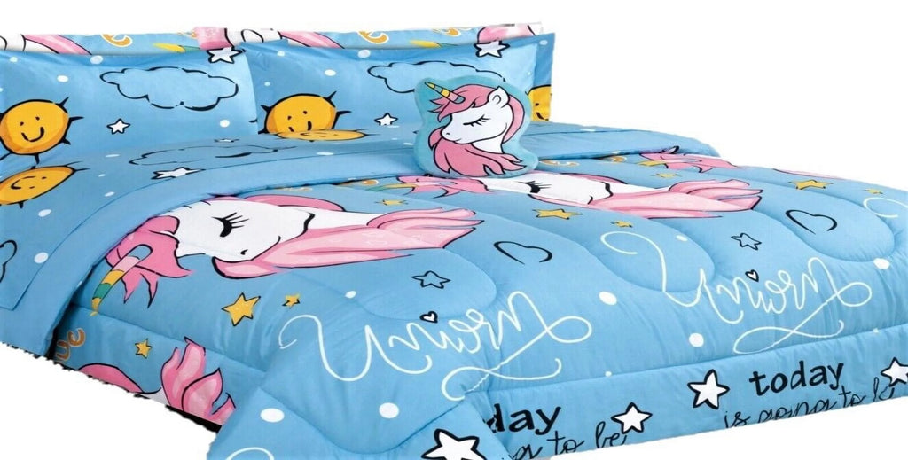 6 Pieces Twin Size Kids Comforter Set T164231