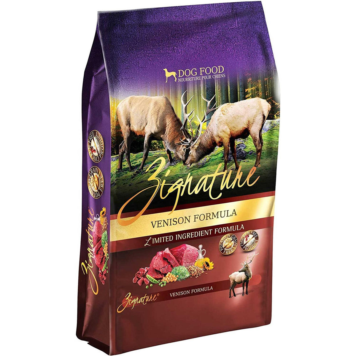 Limited Ingredient Venison Dry Dog Food L574