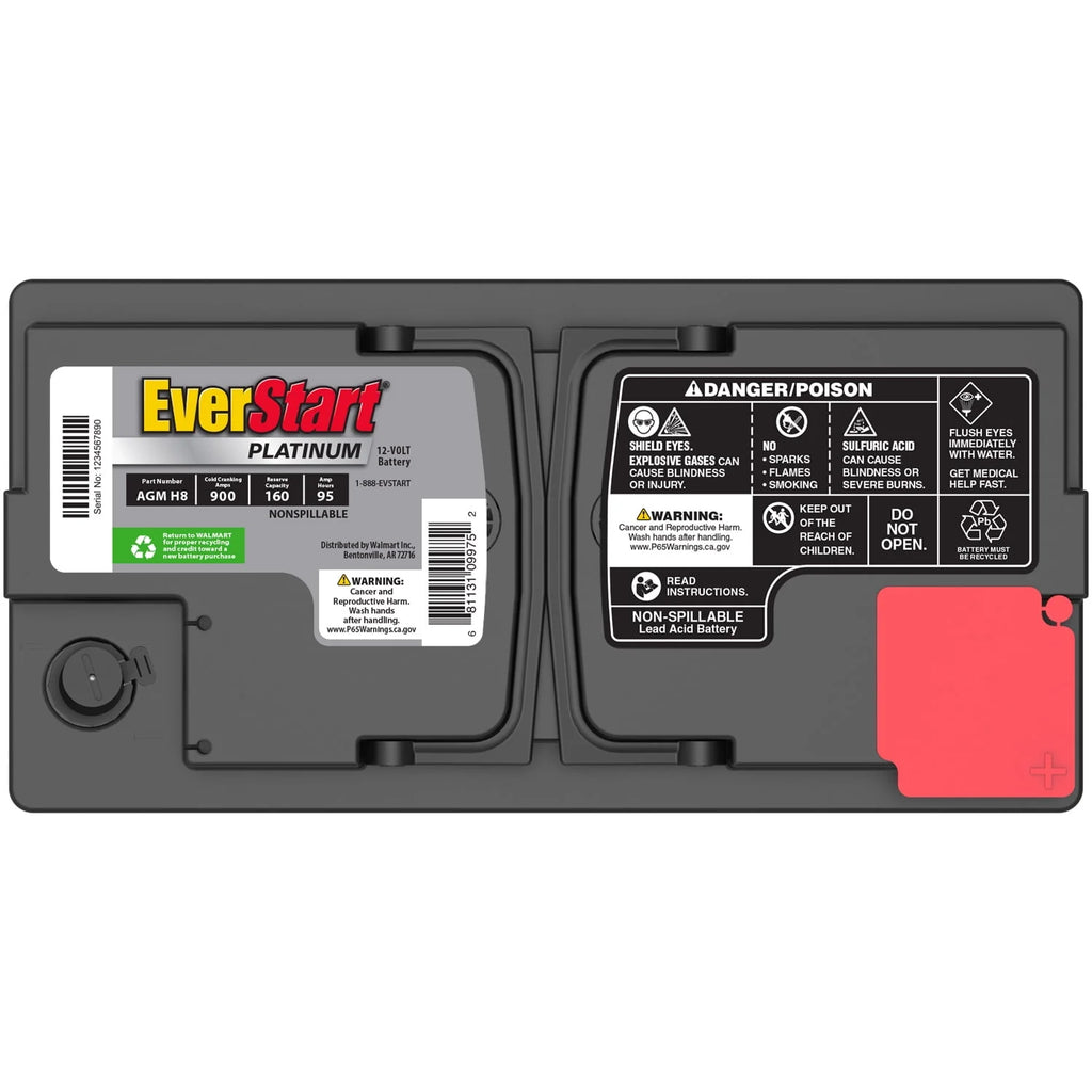 AGM Battery Group Size H8 12 Volt 900 CCA N982