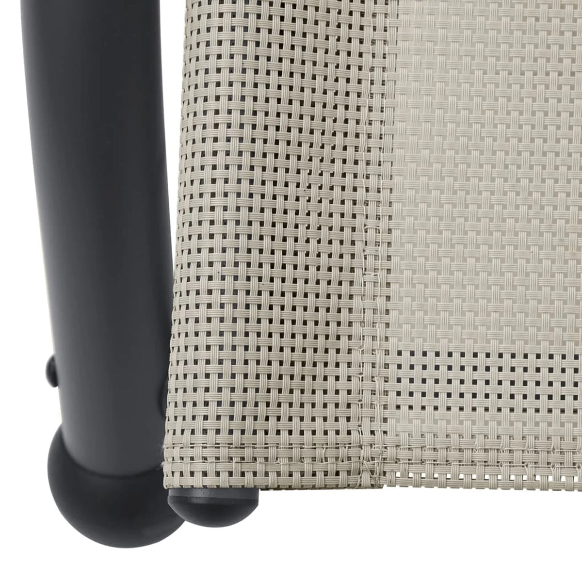 Textilene Double Sun Lounger with Canopy H6803
