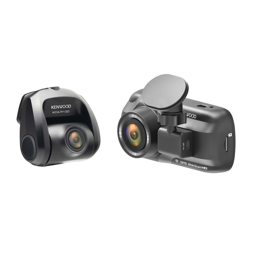 Dual-Camera Wide-Quad HD Drive Recorder with 3-Inch LCD K265