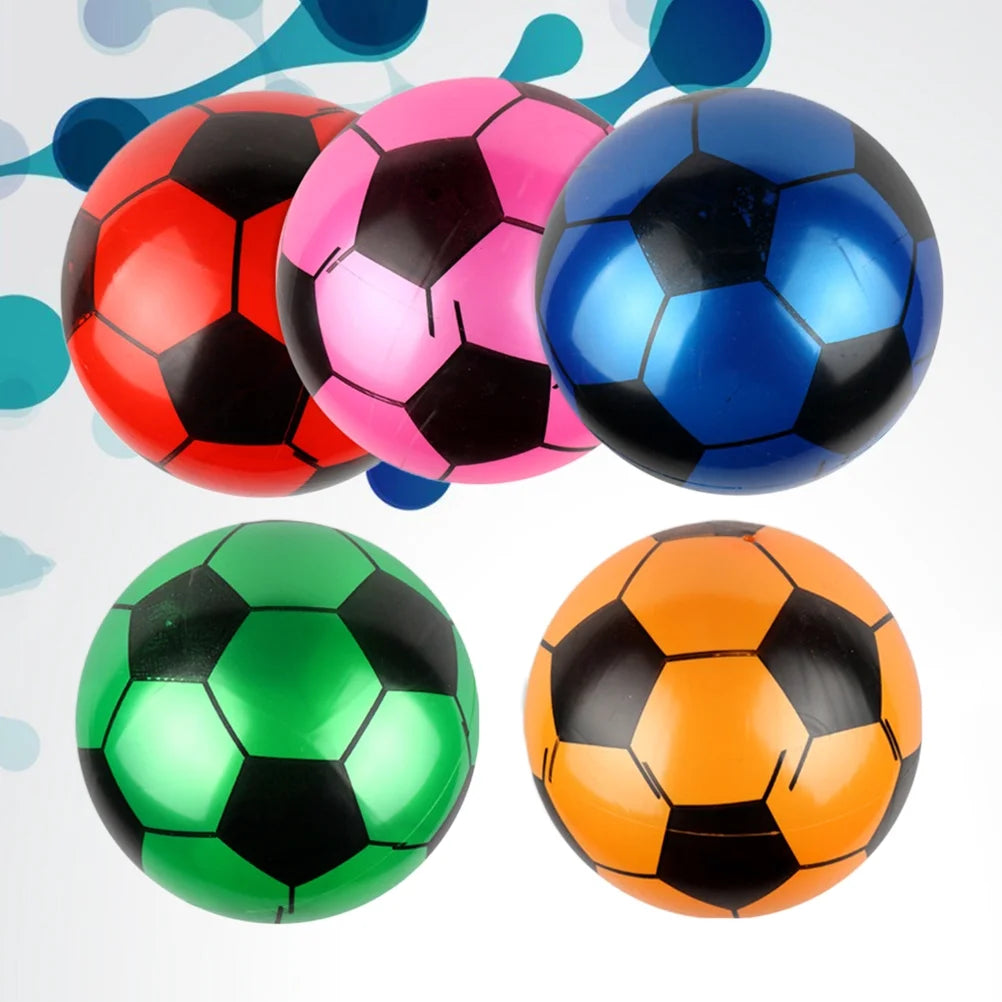 5PCS Inflatable Rubber Football Toys F77789
