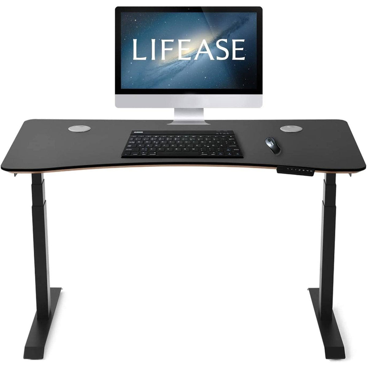 Black Electric Dual Motor Standing Desk M44367