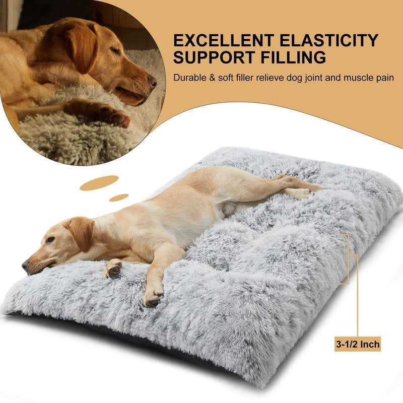 Plush Dog Crate Bed T268252