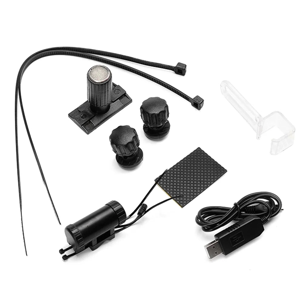 64 LEDs Rechargeable Bike Spoke Wheel Light D562