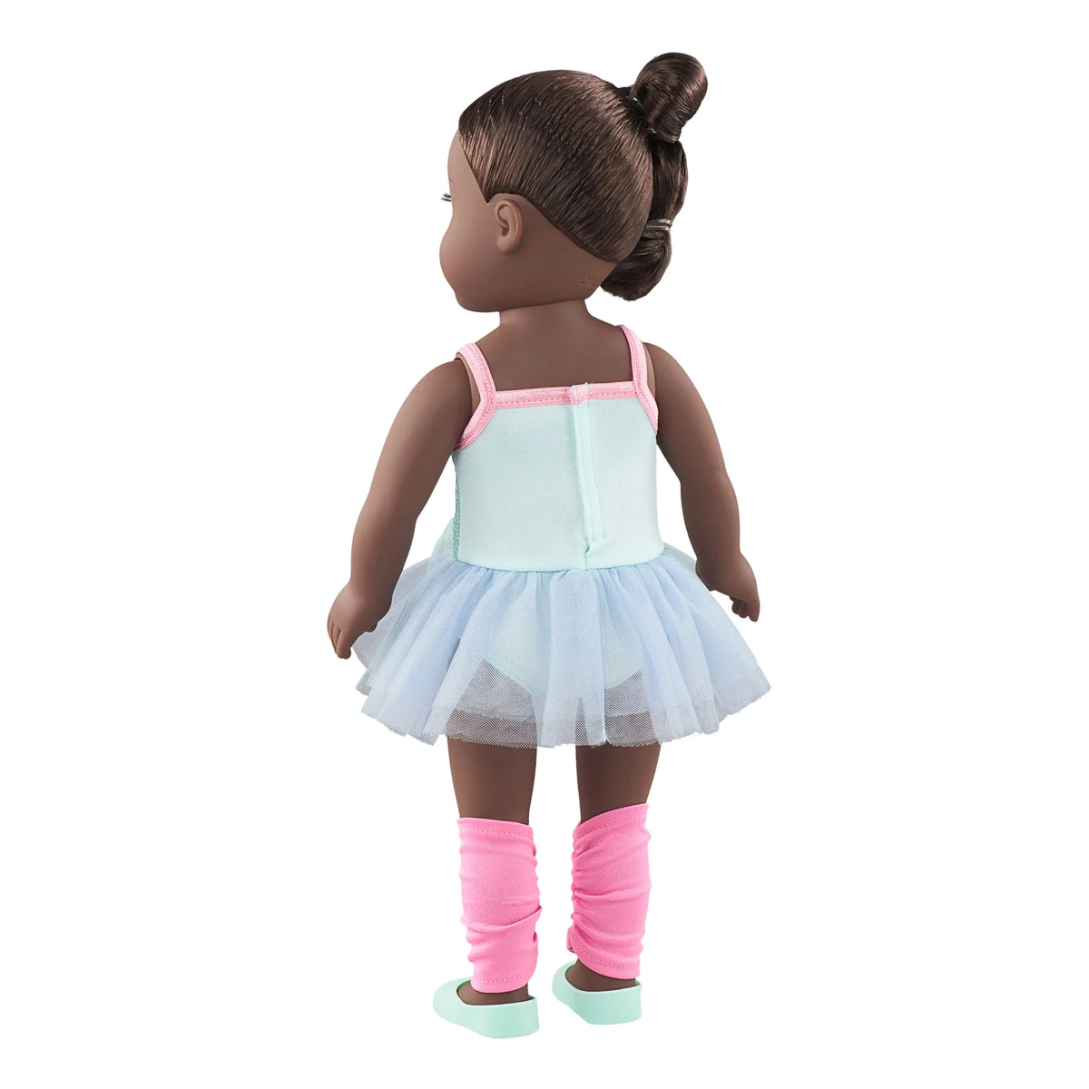 18 inch Posable Doll with Brown Eyes I31726
