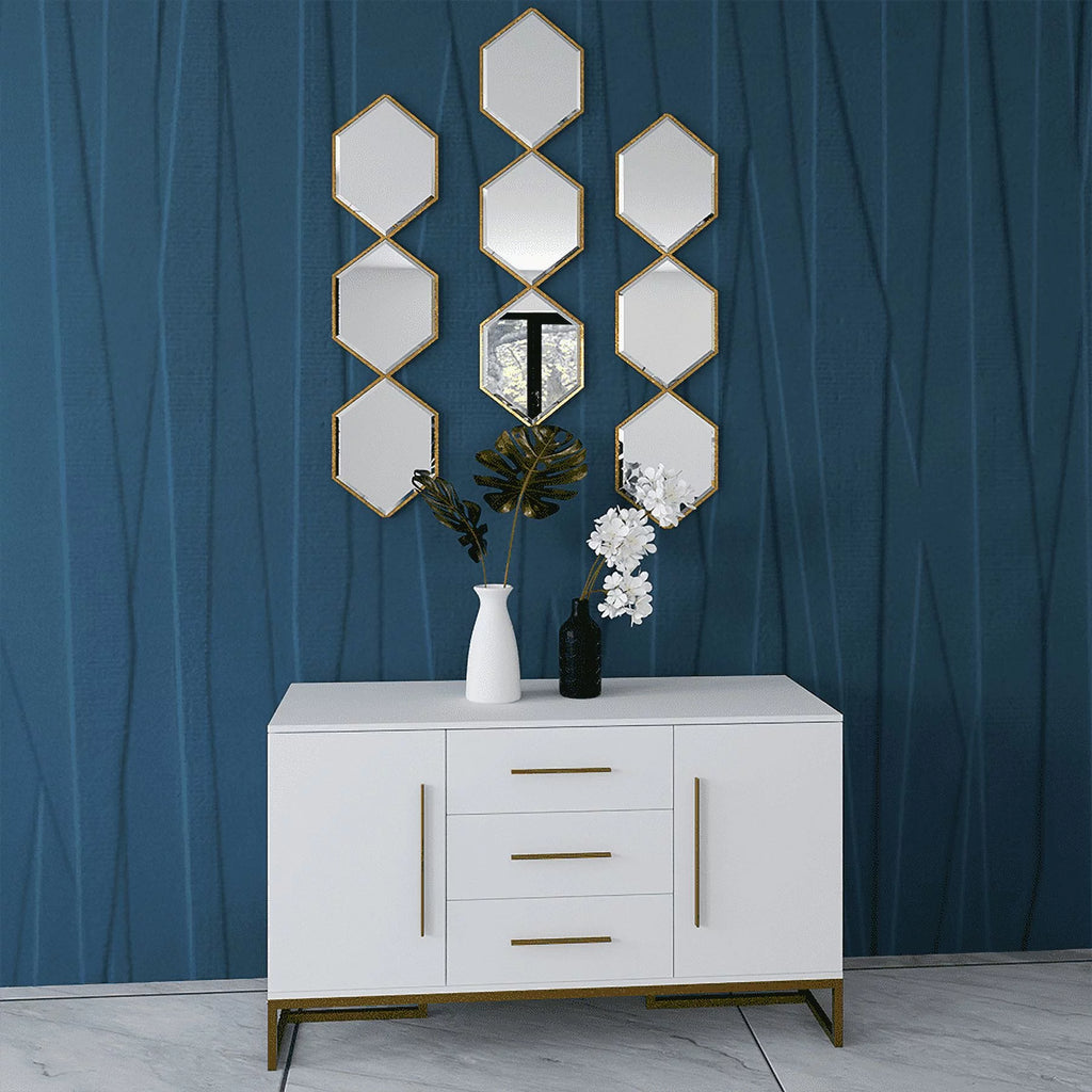 White Modern Dining Room Storage Sideboard B3330
