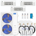 42,000 BTU 3 Zone Ceiling Cassette Ductless Air Conditioner and Heat Pump Z20711
