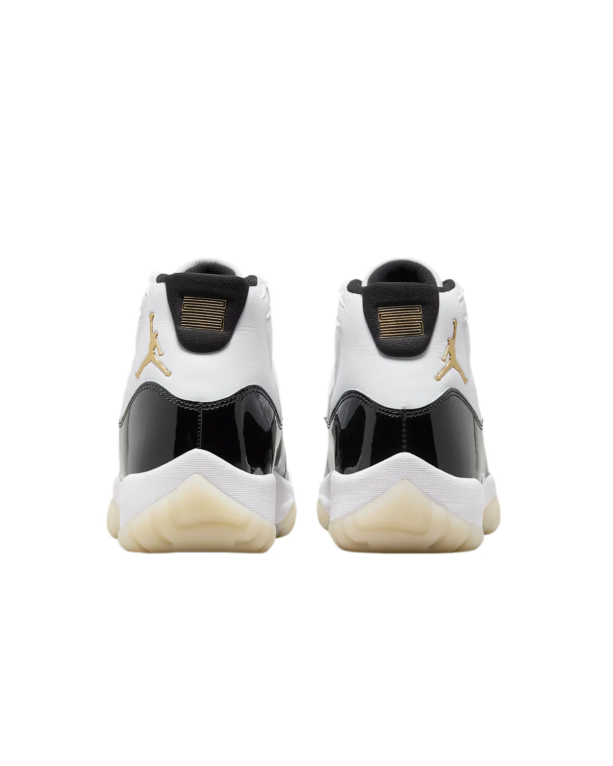White Metallic Gold Black Sneaker M9625