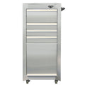 16-inch 4-Drawer Stainless Steel Rolling Tool Storage I419
